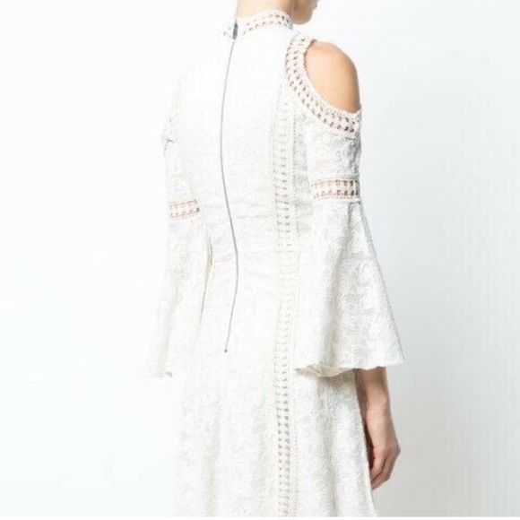 Alice + Olivia Enya Embroidered Dress size 8 - Picture 2 of 7